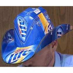 Beer Box Cowboy Hat