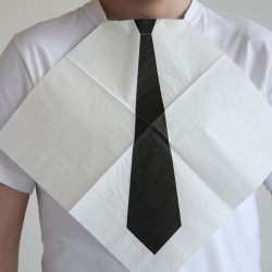 Shirt Tie Napkins